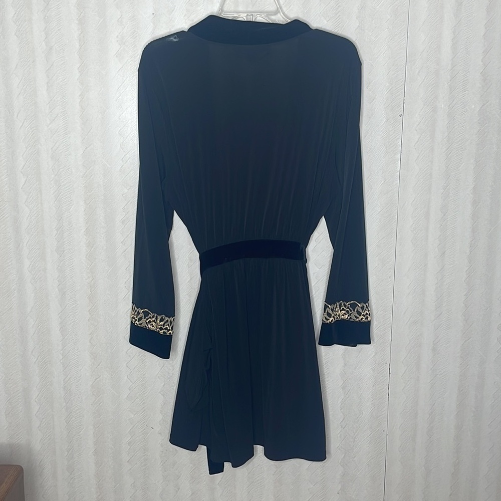 ❤️ MORGAN TAYLOR Robe Size L - Picture 3 of 4